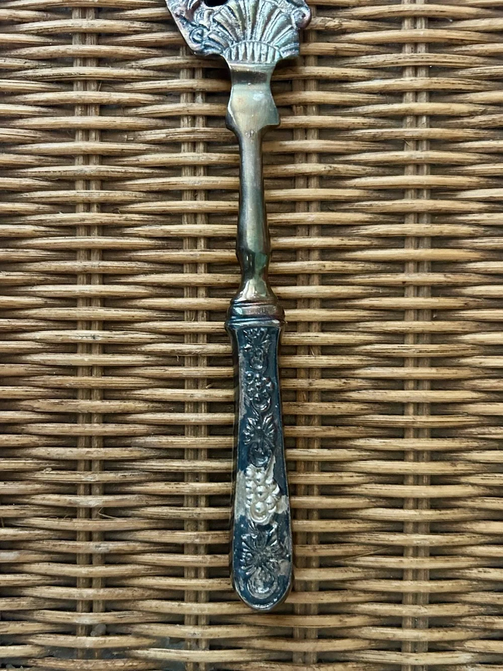 Ornate Vintage Silver-plate Large Pastry /  Cake Server